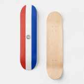 Paraguay Flag Persoonlijk Skateboard (Voorkant)