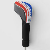 Paraguay Flag Praktisch Patriottisch Golfheadcover (Schuin)