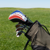 Paraguay Flag Praktisch Patriottisch Golfheadcover (Insitu)