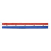 Paraguay Flag Satijnen Lint (Voorkant)