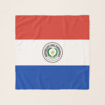 Paraguay Flag Sjaal<br><div class="desc">Patriottische vlag van Paraguay.</div>