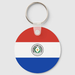 Paraguay Flag Sleutelhanger
