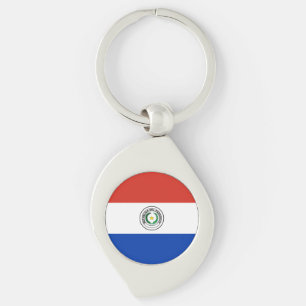 Paraguay Flag Sleutelhanger
