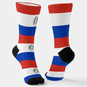 Paraguay Flag Sokken