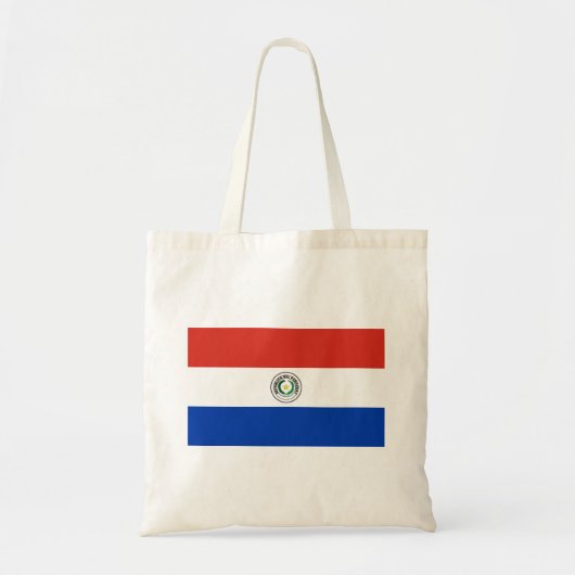 Paraguay Flag Tote Bag (Voorkant)