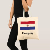 Paraguay Flag Tote Bag (Voorkant (product))