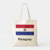 Paraguay Flag Tote Bag (Achterkant)