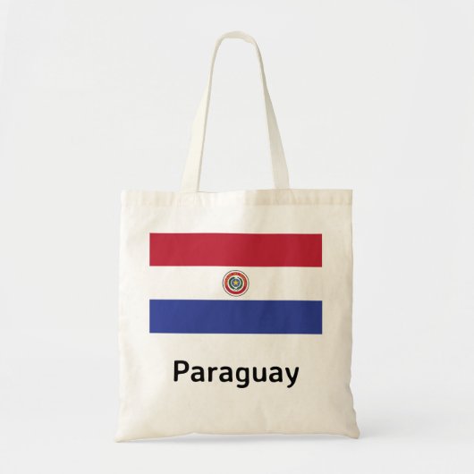 Paraguay Flag Tote Bag (Voorkant)