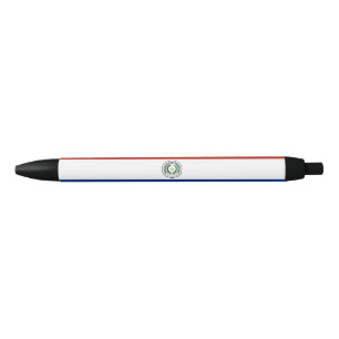 Paraguay Flag Zwarte Inkt Pen