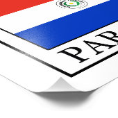 Paraguay Foto Afdruk (Hoek)