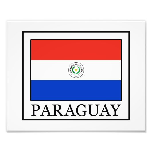 Paraguay Foto Afdruk (Voorkant)