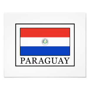 Paraguay Foto Afdruk