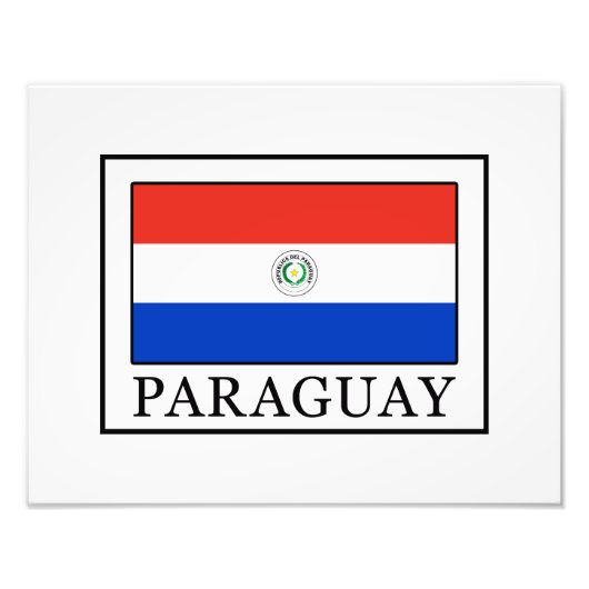 Paraguay Foto Afdruk (Voorkant)