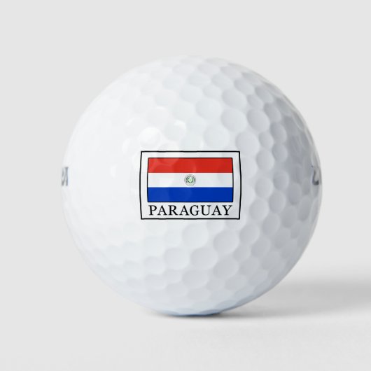 Paraguay Golfballen (Voorkant)