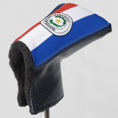 Paraguay Golfheadcover (3/4 voorkant)