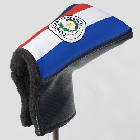 Paraguay Golfheadcover (3/4 voorkant)