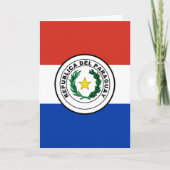 Paraguay Kaart (Voorkant)