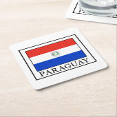 Paraguay Kartonnen Onderzetters (Schuin)