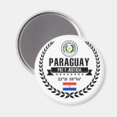 Paraguay Magneet (Voorkant / Achterkant)