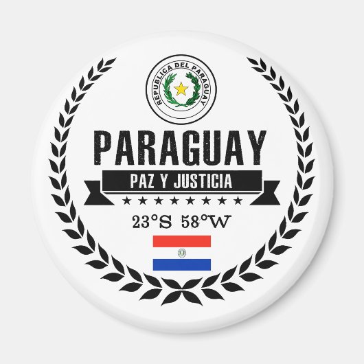 Paraguay Magneet (Voorkant)