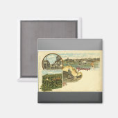 Paraguay,  magneet (Voorkant / Achterkant)