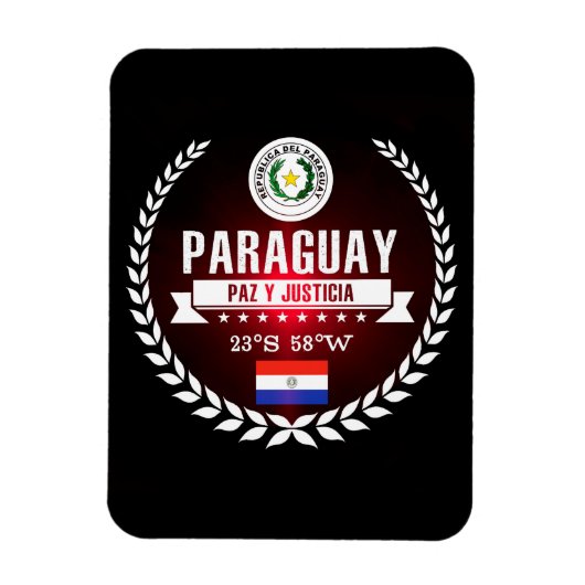 Paraguay Magneet (Verticaal)