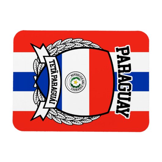 Paraguay Magneet (Horizontaal)