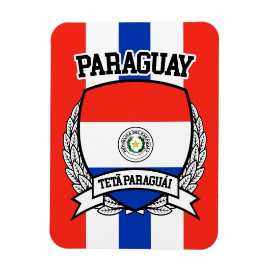 Paraguay Magneet (Verticaal)