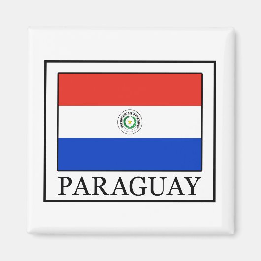 Paraguay Magneet (Voorkant)