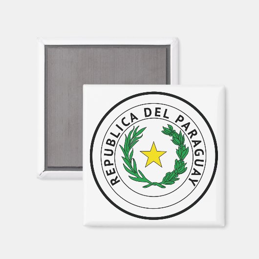 Paraguay Magneet (Voorkant / Achterkant)