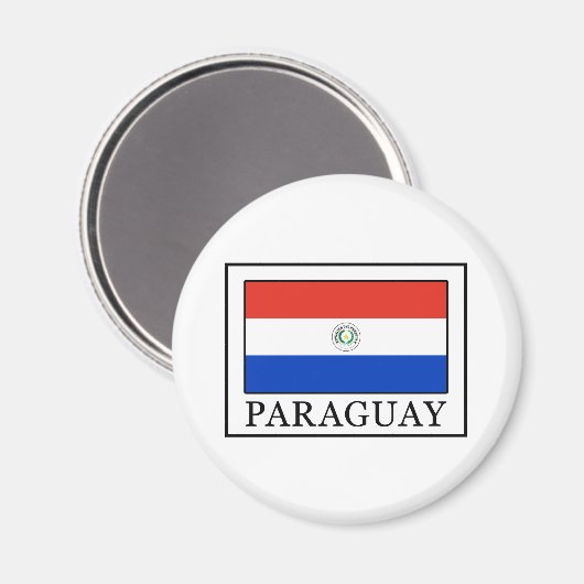 Paraguay Magneet (Voorkant / Achterkant)