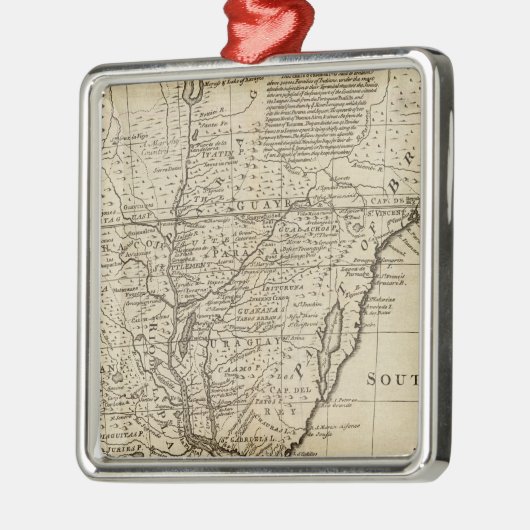 Paraguay Metalen Ornament (Links)