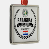 Paraguay Metalen Ornament (Rechts)