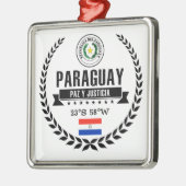 Paraguay Metalen Ornament (Links)