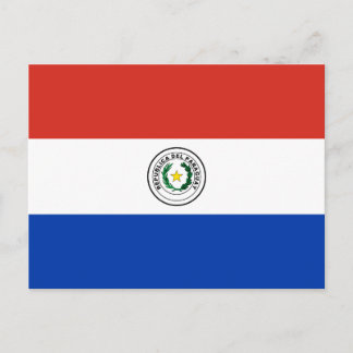 Paraguay National World Flag Briefkaart