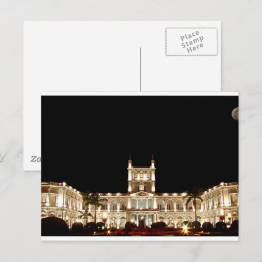 Paraguay - Paleis van de López Briefkaart (Voorkant / Achterkant)
