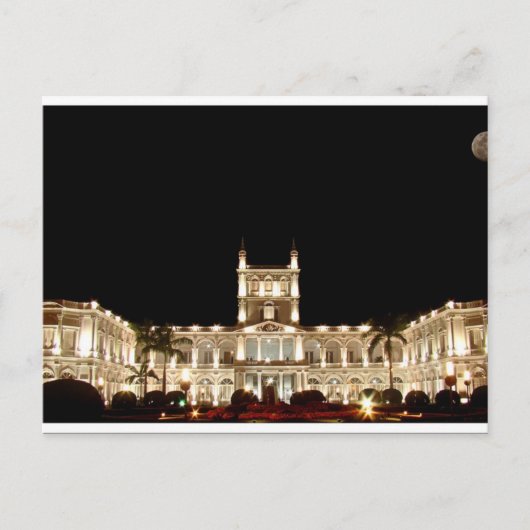 Paraguay - Paleis van de López Briefkaart (Voorkant)