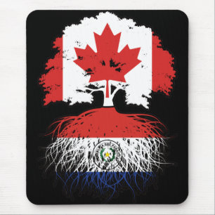Paraguay Paraguayaans Canadees Canada Boomwortels Muismat