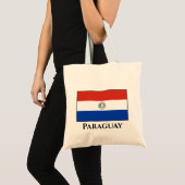 Paraguay (Paraguayaanse vlag) Tote Bag (Voorkant (product))