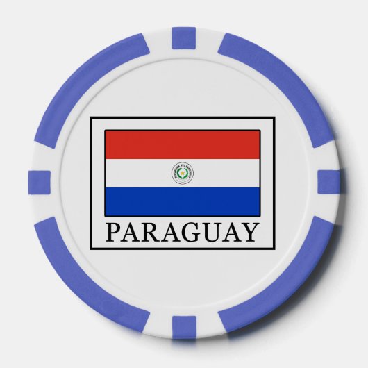 Paraguay Poker Chips (Voorkant)