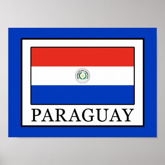 Paraguay Poster (Voorkant)