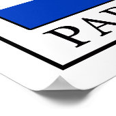 Paraguay Poster (Hoek)