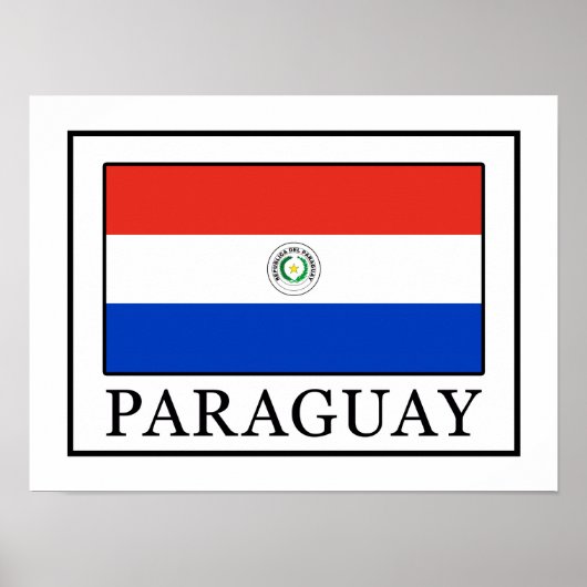 Paraguay Poster (Voorkant)