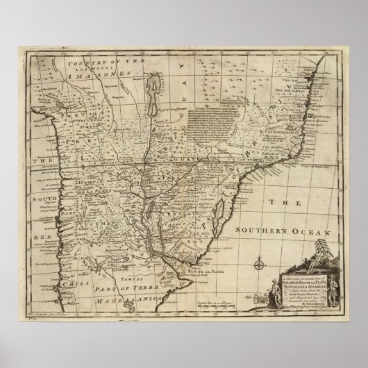 Paraguay Poster (Voorkant)