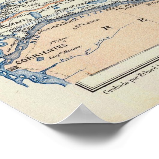 Paraguay Poster (Hoek)