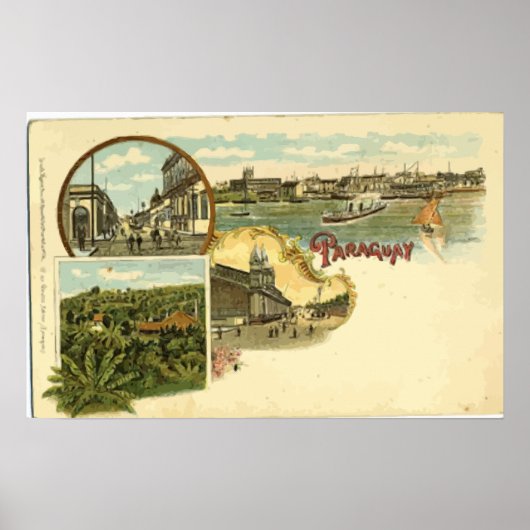 Paraguay,  poster (Voorkant)