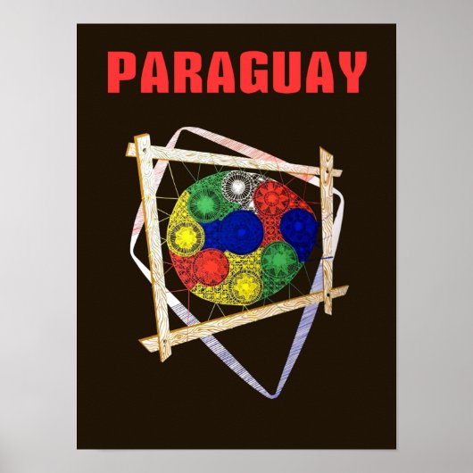 Paraguay-reisposter Poster (Voorkant)