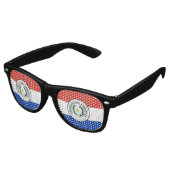 Paraguay Retro Zonnebril (Gekanteld)
