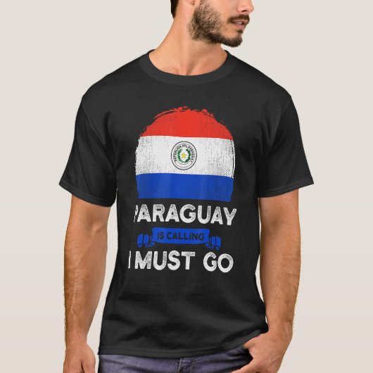 Paraguay roept dat ik moet gaan erfgoed Paraguayaa T-shirt (Voorkant)