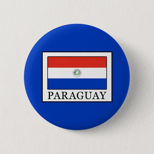 Paraguay Ronde Button 5,7 Cm (Voorkant)